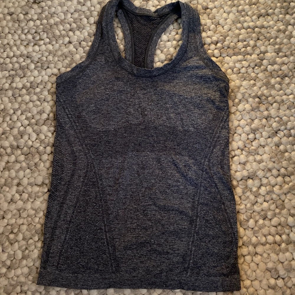 lululemon swiftly tank top grey